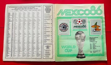 1986 Panini World Cup Mexico 86 - 1 Album complet - Good, Collections