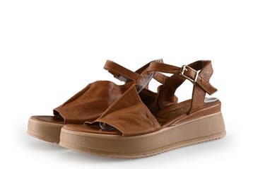 Laurent David Sandalen in maat 39 Cognac, Vêtements | Femmes, Verzenden, Sandalen of Muiltjes