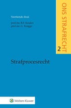 Strafprocesrecht 9789013153880 B.F. Keulen, Verzenden, Gelezen, B.F. Keulen