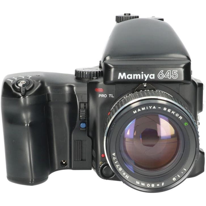 Tweedehands Mamiya 645 Pro TL met Sekor C 80mm f/1.9 CM5696, TV, Hi-fi & Vidéo, TV, Hi-fi & Vidéo Autre, Enlèvement ou Envoi