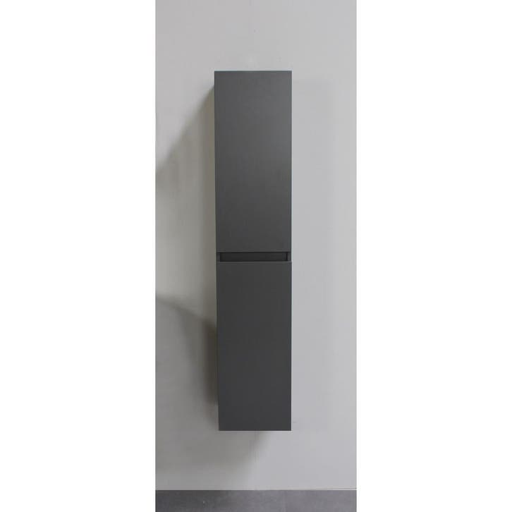 Badmeubelkast BWS Pepper Hoge Kast Greeploos 2 Deuren, Doe-het-zelf en Bouw, Sanitair, Bad, Nieuw, Ophalen of Verzenden
