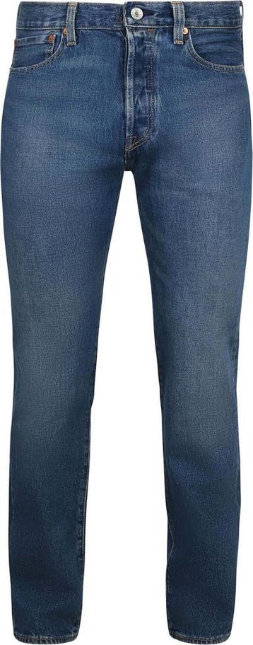 Levi’s 501 Broek Mid Blauw maat Maat 52/54 (L) Heren, Maat 52/54 (L), Levi's, Nieuw, Verzenden