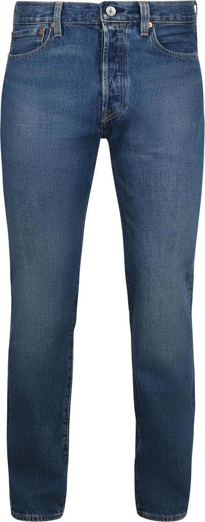 Levi’s 501 Broek Mid Blauw maat Maat 52/54 (L) Heren, Kleding | Heren, Broeken en Pantalons, Blauw, Nieuw, Maat 52/54 (L), Verzenden