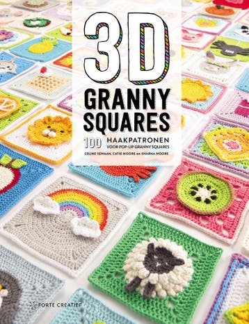 3D granny squares 9789000387854 Celine Semaan, Boeken, Verzenden, Zo goed als nieuw, Celine Semaan