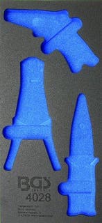 Bgs Technic 1/3 Tool Tray voor gereedschapswagen, leeg: voor, Verzenden, Nieuw