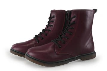 Colors of California Enkellaarzen in maat 39 Rood, Kleding | Dames, Schoenen, Verzenden, Lage of Enkellaarzen, Zo goed als nieuw