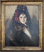 Daniel Sabater Salabert (1888–1951) - Retrato de dama