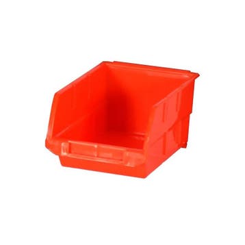 Kunststof magazijnbak (rood) 16 x 10 x 7,5 cm voor, Ophalen of Verzenden, Nieuw