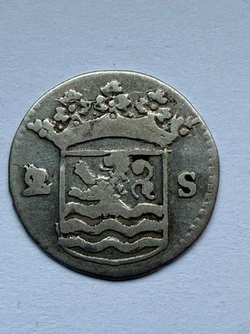 Nederland, Zeeland Wapenstuiver 1732 (Zonder minimumprijs), Postzegels en Munten