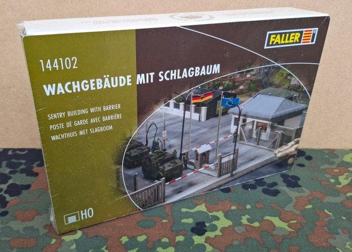 FALLER - Diorama Wachgebäude mit Schlagbaum /, Hobby & Loisirs créatifs, Trains miniatures | HO