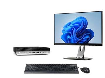 ACTIE: HP EliteDesk 800 G5 Mini i5 9e Gen incl. 1 Monitor +, Ophalen of Verzenden, Nieuw