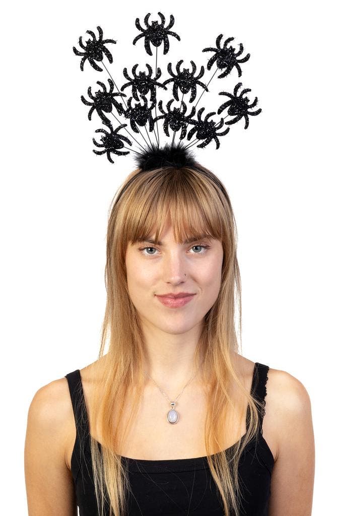 Haarband Spinnen Zwart Dons Spinnen Web Diadeem Halloween Gr, Kleding | Dames, Carnavalskleding en Feestkleding, Nieuw, Ophalen of Verzenden