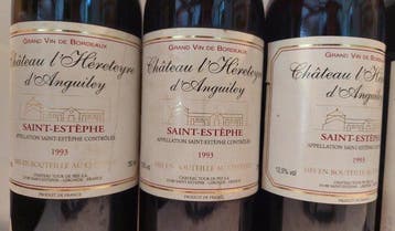 1993 x 3 Chateau lHereteyre dAnguiley & 2005 x 3 Chateau