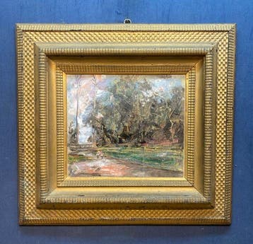 Guido Casciaro (1900-1963) - Paesaggio di campagna