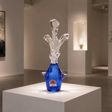 A.Jablonski - sculptuur, Adam Jablonski – “Blue & Clear” –
