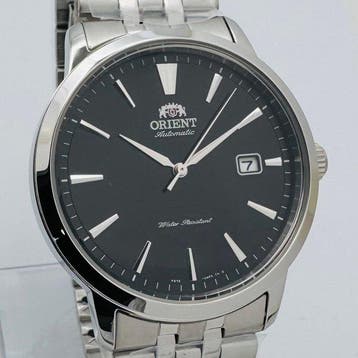 Orient - Orient Automatic Classic Black Dial - Sans prix de, Handtassen en Accessoires, Nieuw