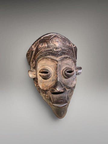 Masque Bena Lulua - masque de cérémonie - Bena Lulua -