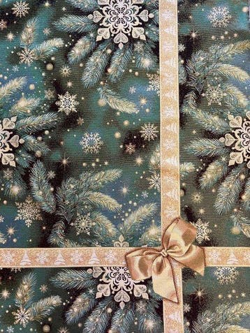 Incanto Dorato – Kersttafelkleed tussen elegantie en, Nieuw
