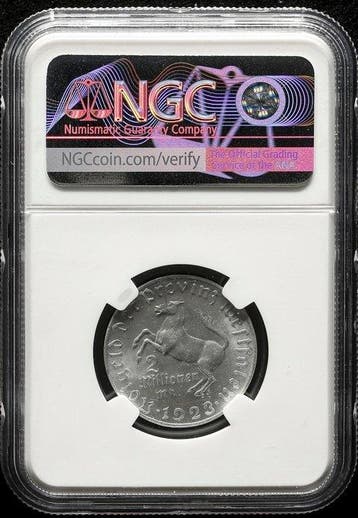 Duitsland, Westfalen 2 Millones Mark 1923 - NGC MS63