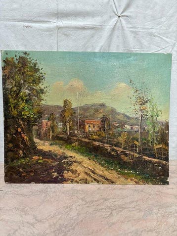 Antonio Martucci (1934) - Paesaggio rurale, Antiek en Kunst
