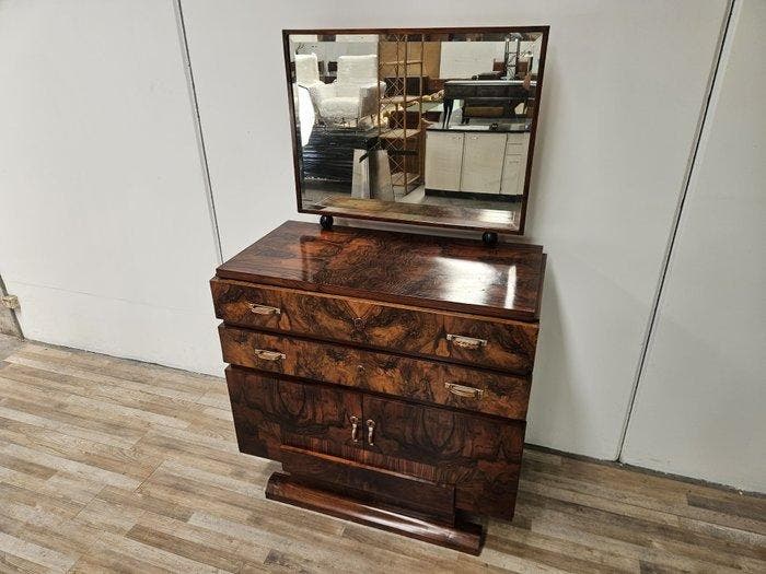 Credenza - Art Deco-dressoir uit de jaren ’40 in, Antiek en Kunst, Antiek | Meubels | Stoelen en Sofa's