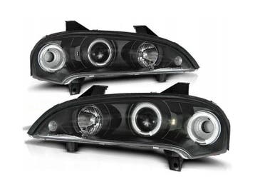 Angel Eyes koplampen Black geschikt voor Opel Tigra, Verzenden