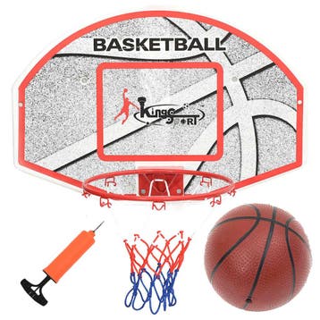 vidaXL 5-delige Basketbalset wandmontage 66x44,5 cm, Verzenden