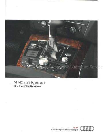 2011 AUDI MMI NAVIGATIE INSTRUCTIEBOEKJE FRANS, Ophalen of Verzenden
