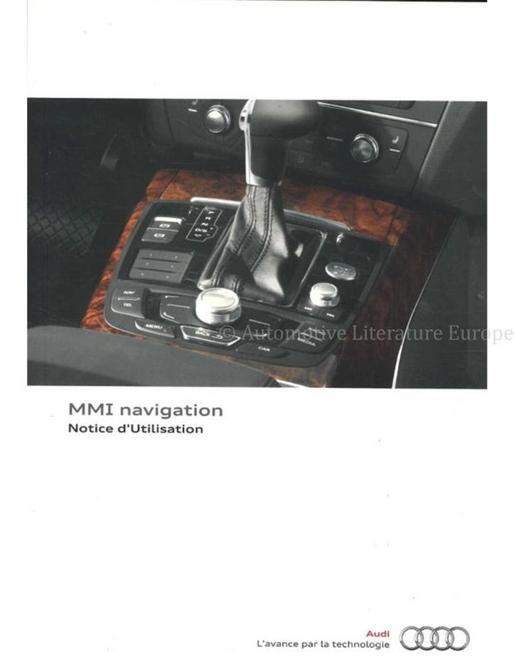 2011 AUDI MMI NAVIGATIE INSTRUCTIEBOEKJE FRANS, Autos : Divers, Modes d'emploi & Notices d'utilisation, Enlèvement ou Envoi