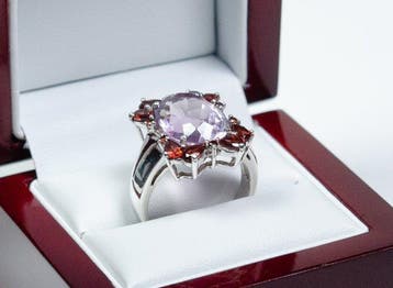 Zonder minimumprijs - Ring - 925 zilver - 8.50 ct, Nieuw