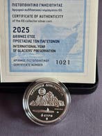 Griekenland. 6 Euro 2025 International Year Of Glacies
