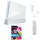 Nintendo Wii Wit + Controller (Just Dance 3 Bundel), Ophalen of Verzenden, Zo goed als nieuw