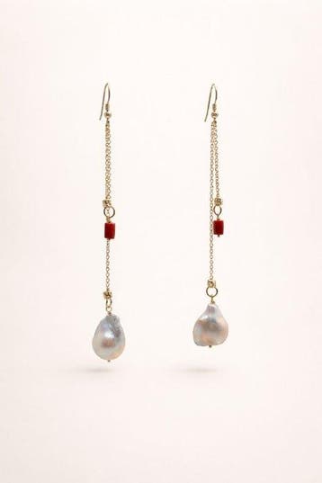 Auteurjuweel - Parels - Sardijns koraal - Zilver 925 -, Verzamelen, Mineralen en Fossielen
