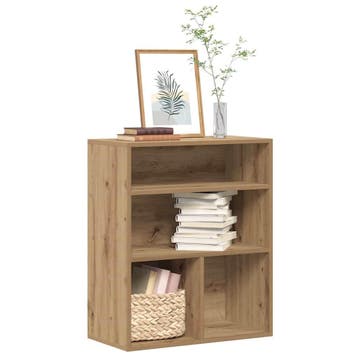 vidaXL Boekenkast 60x30x71,5 cm bewerkt hout artisanaal, Verzenden, Nieuw