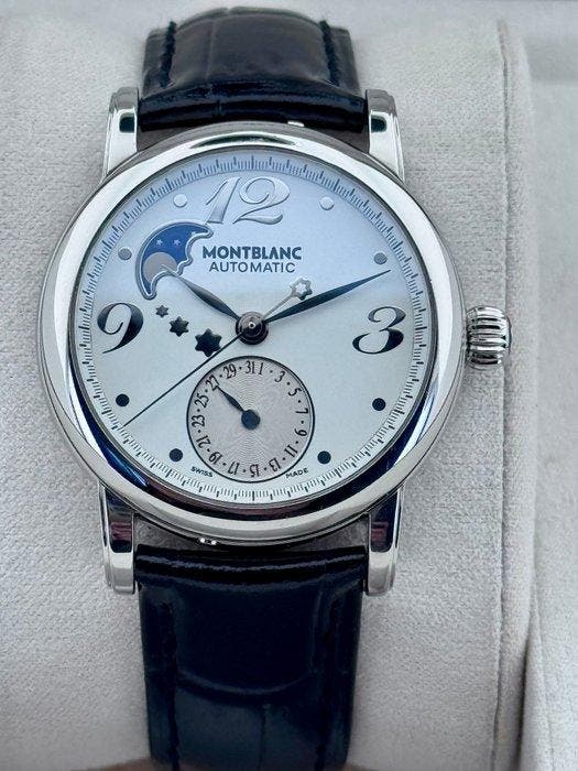 Montblanc - Meisterstück Heritage Moon Phase Automatic -, Bijoux, Sacs & Beauté, Montres | Hommes