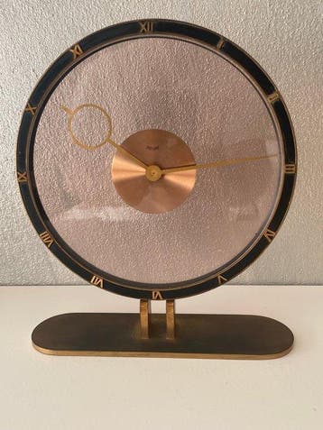 Pendule de cheminée - Kienzle - Laiton - 1930-1940