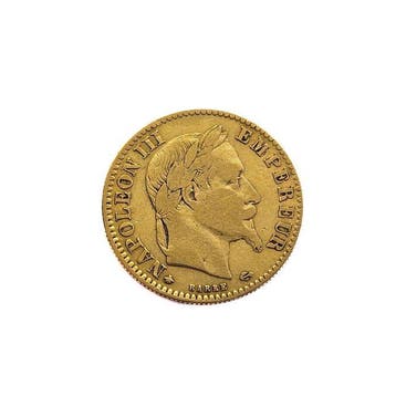 Frankrijk. Napoléon III. 10 Francs 1863-A