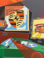 Ugo Nespolo (1941) - Porsche