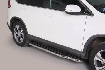 Side Bars | geschikt voor Honda | CR-V 12-15 5d suv. | RVS r, Verzenden