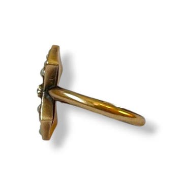 Ring - 18 karaat Geel goud, Handtassen en Accessoires, Ringen, Nieuw