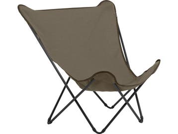 Lafuma Pop Up XL - Vlinderstoel - Inklapbaar - Grès/Taupe, Verzenden, Nieuw
