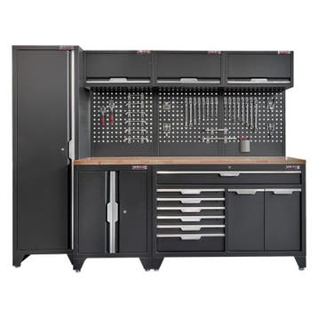 Gereedschapskasten set wandlengte 264 cm. hoge kast, 7 laden, Doe-het-zelf en Bouw, Werkbanken, Ophalen of Verzenden, Nieuw