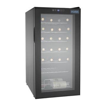 Wijnkoelkast | 28x 75cl | 1 Zone | +5°C/+18°C | Statisch |, Verzenden, Nieuw in verpakking