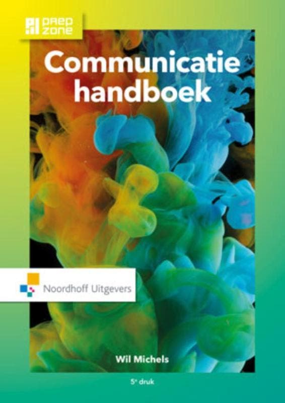 Communicatie handboek 9789001863029 Wil Michels, Livres, Livres d'étude & Cours, Envoi