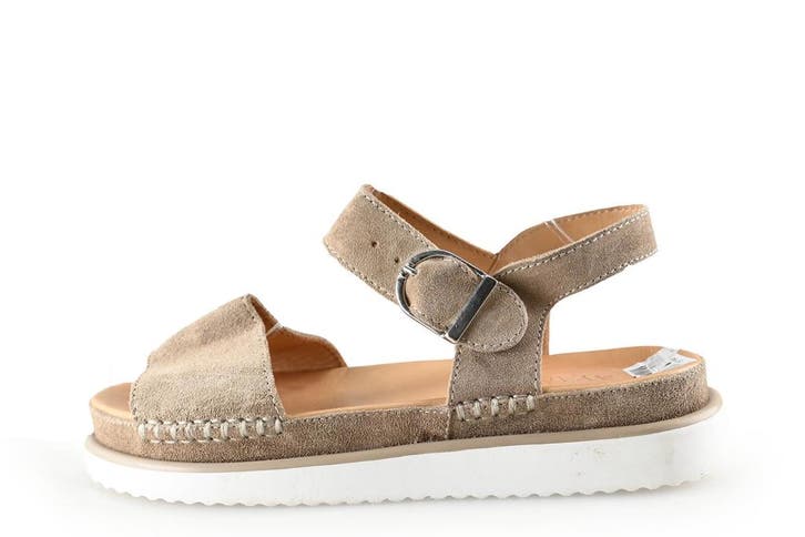 Ayana Sandalen in maat 39 Beige, Kleding | Dames, Schoenen, Beige, Gedragen, Sandalen of Muiltjes, Verzenden