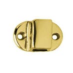 Intersteel Huis tbv espagnolet-stang messing gelakt, Ophalen of Verzenden