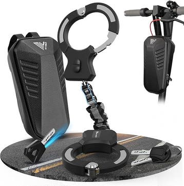 2dekans | MIVELO E-Step & Fietsslot – Handboei-Kettingslot –, Ophalen of Verzenden, Nieuw