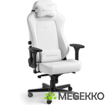 Noblechairs Hero PU Gaming Stoel Wit, Verzenden