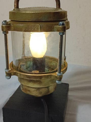 TEF Navigation lamp - 910F - Bronze glas elektrische
