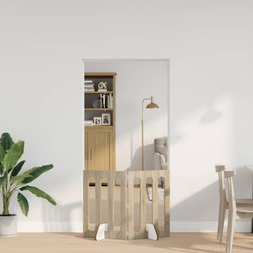 vidaXL Vouwbaar huisdierhek 2 st 100,5 x 38 x 70 cm, Verzenden, Nieuw